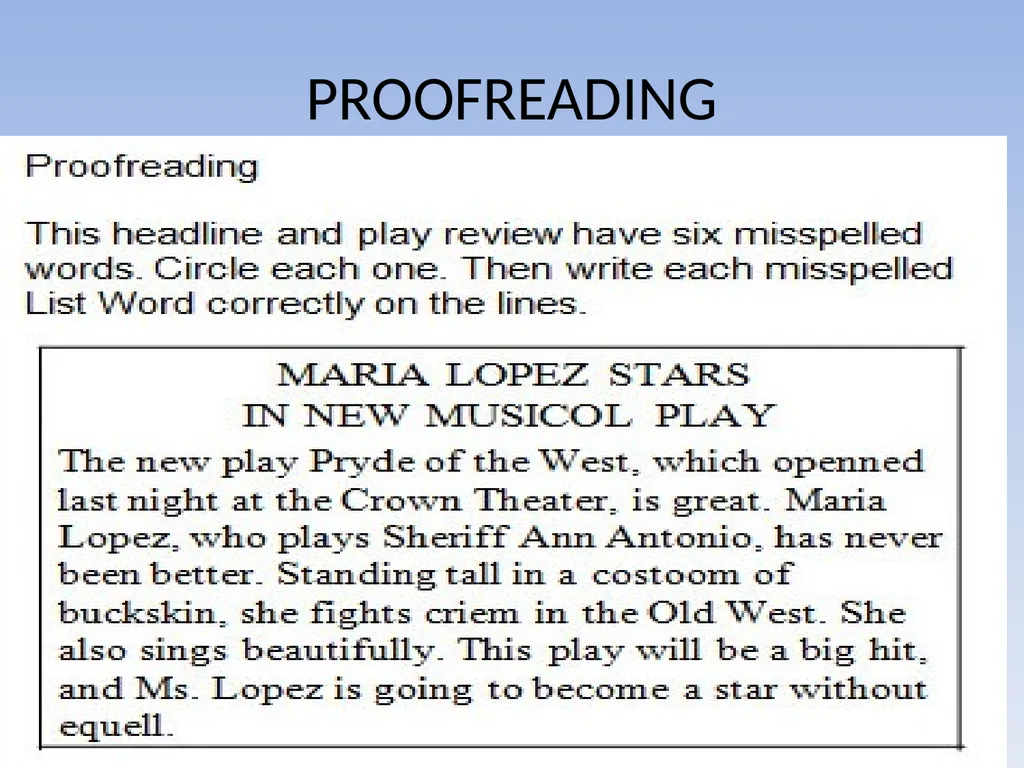 EFFECTIVE REPORT WRITING Performance Objectives - slide 49 of 73