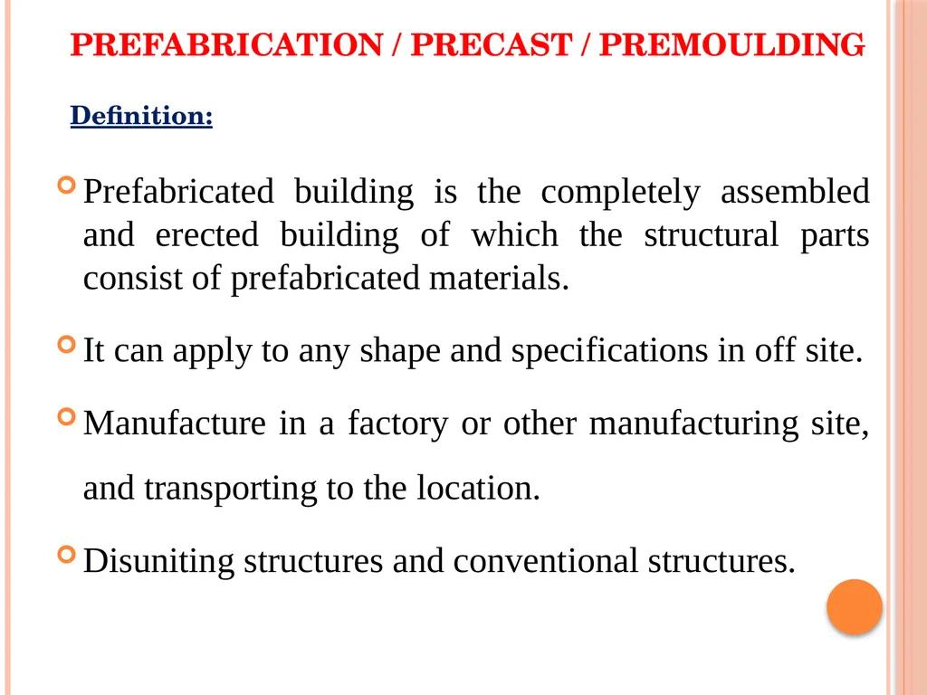 CE 2045 PREFABRICATED STRUCTURES SEMBODAI RUKMANI - slide 3 of 39