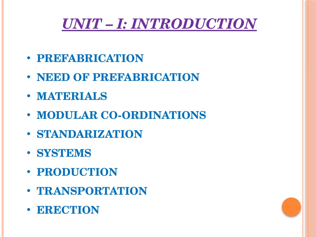 CE 2045 PREFABRICATED STRUCTURES SEMBODAI RUKMANI - slide 2 of 39