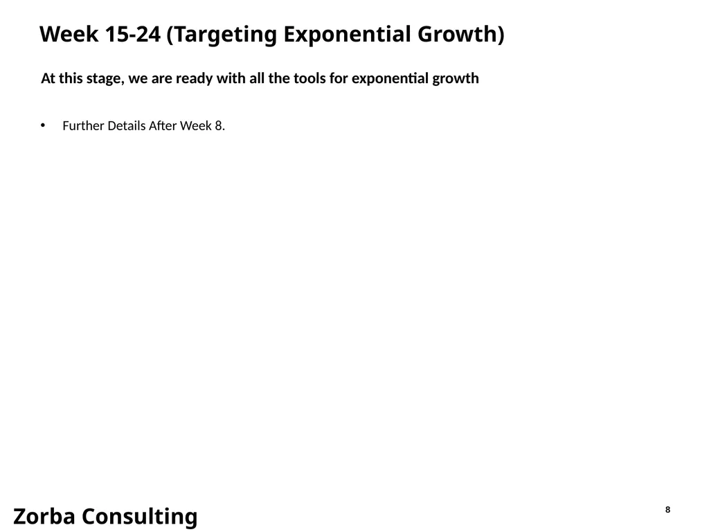 Marketing Strategy and Execution CONFIDENTIAL, - slide 8 of 12