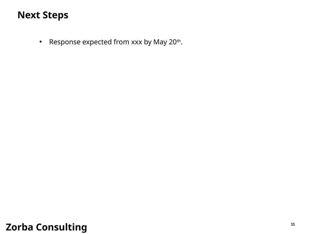 Marketing Strategy and Execution CONFIDENTIAL, - slide 11 of 12