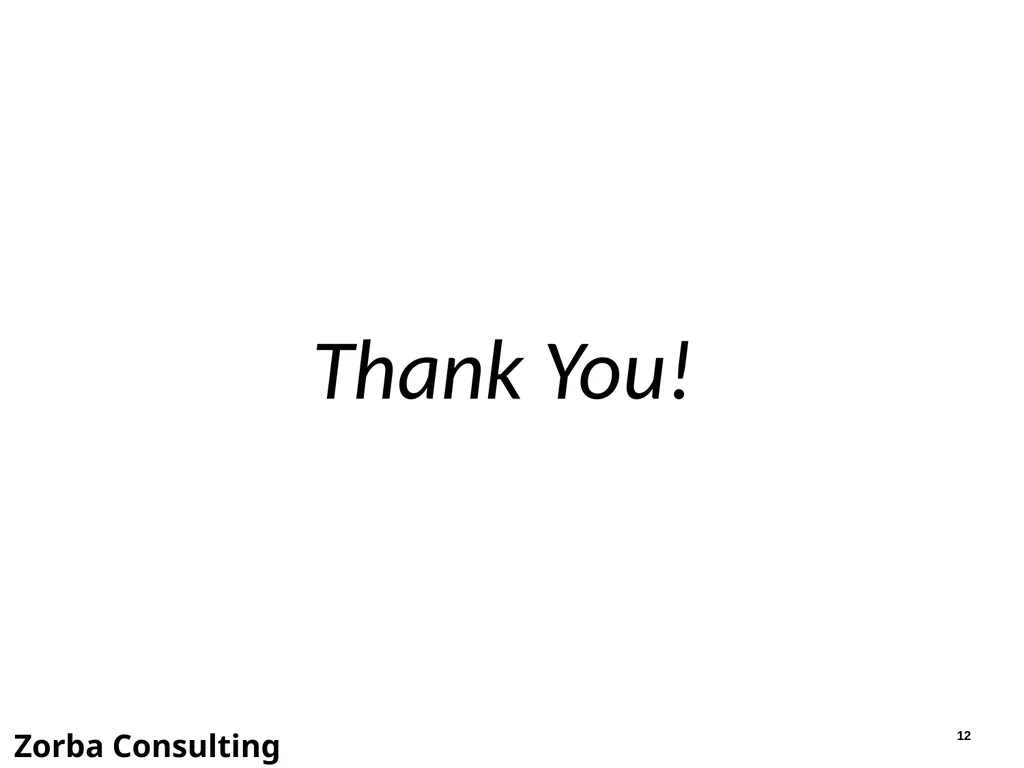 Marketing Strategy and Execution CONFIDENTIAL, - slide 12 of 12