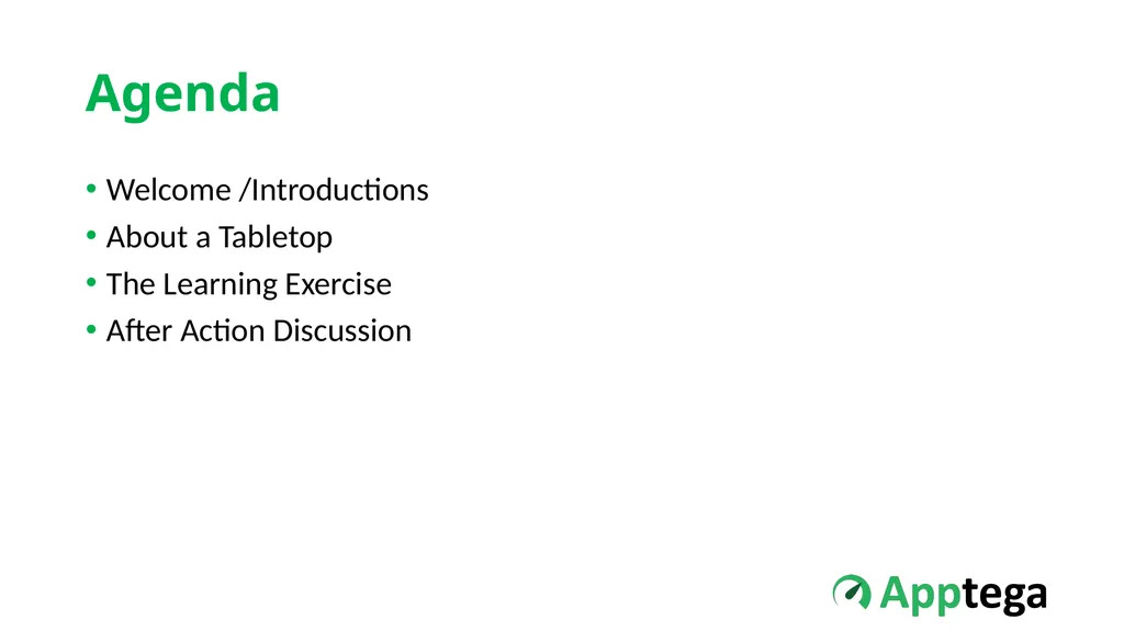 Information Security Tabletop Exercise: Malware & - slide 2 of 21