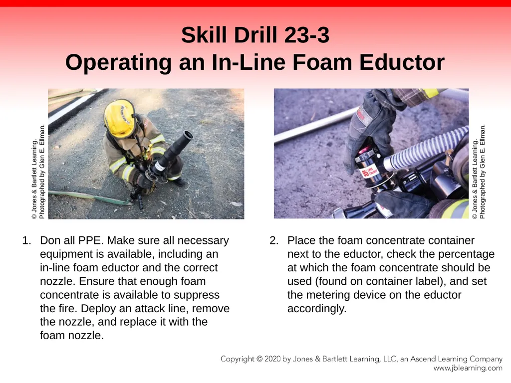 Chapter 23 Advanced Fire Suppression Skill Drill - slide 8 of 20