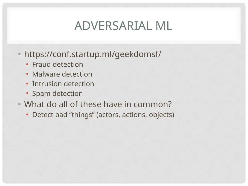 Yevgeniy (Eugene) vorobeychik1 Bo Li2 Adversarial - slide 12 of 83