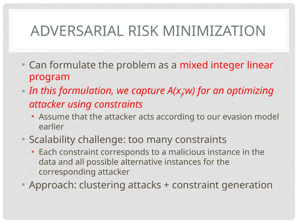 Yevgeniy (Eugene) vorobeychik1 Bo Li2 Adversarial - slide 53 of 83