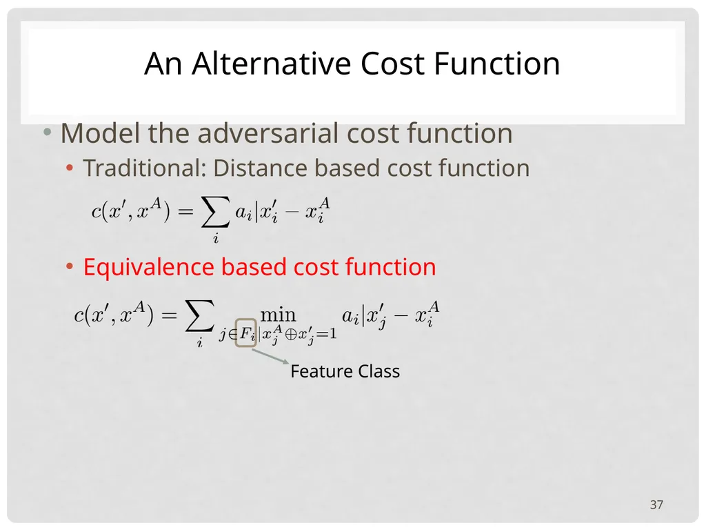 Yevgeniy (Eugene) vorobeychik1 Bo Li2 Adversarial - slide 37 of 83