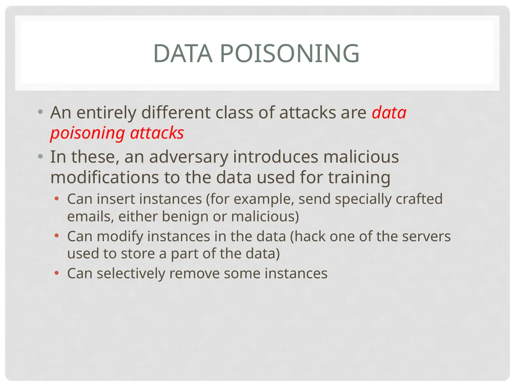 Yevgeniy (Eugene) vorobeychik1 Bo Li2 Adversarial - slide 14 of 83