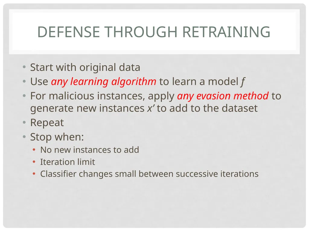 Yevgeniy (Eugene) vorobeychik1 Bo Li2 Adversarial - slide 72 of 83