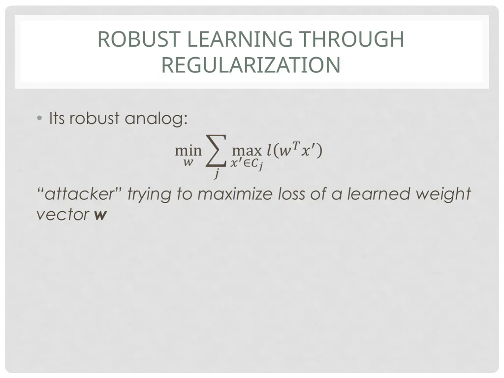 Yevgeniy (Eugene) vorobeychik1 Bo Li2 Adversarial - slide 47 of 83