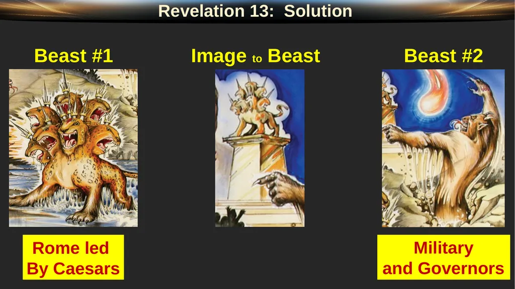 Revelation 13 2 Revelation: “Special Clues” Luke - slide 12 of 39