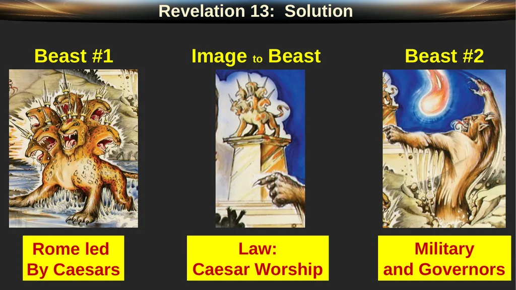 Revelation 13 2 Revelation: “Special Clues” Luke - slide 15 of 39
