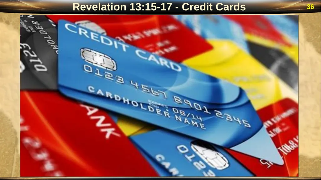 Revelation 13 2 Revelation: “Special Clues” Luke - slide 36 of 39