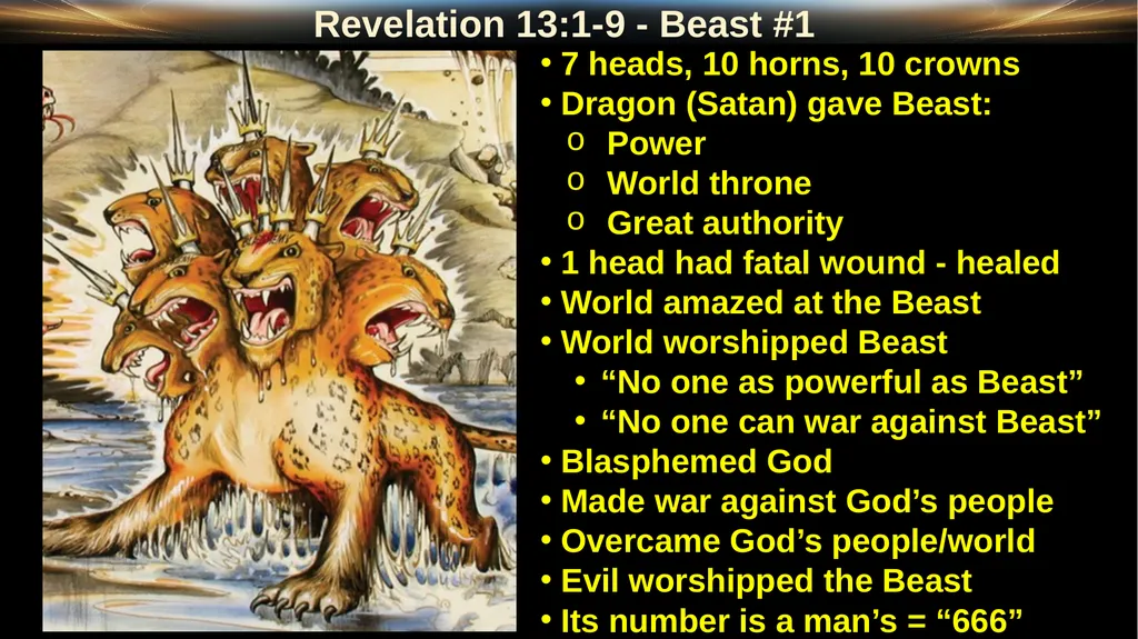 Revelation 13 2 Revelation: “Special Clues” Luke - slide 6 of 39