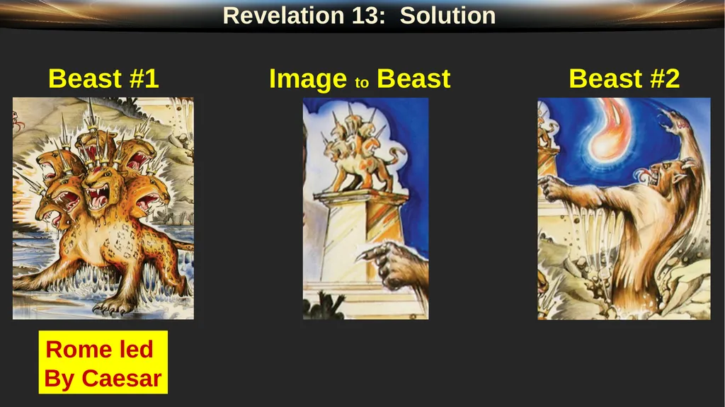 Revelation 13 2 Revelation: “Special Clues” Luke - slide 7 of 39