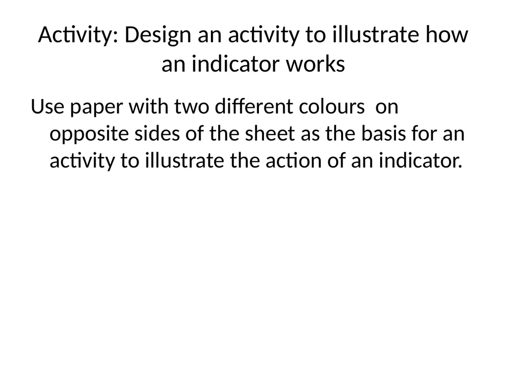 MATTER AND MATERIALS Session 1 Things to talk - slide 38 of 42