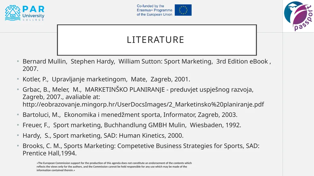 Sports marketing ANJA VREG ABOUT THE TRAINER - slide 17 of 19