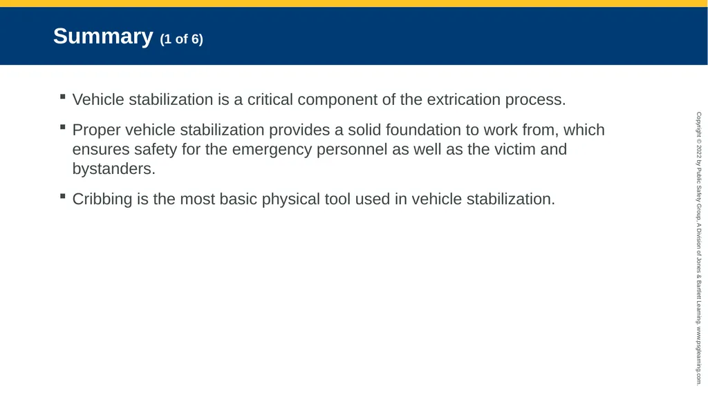 Vehicle Stabilization CHAPTER 8 Knowledge - slide 50 of 55