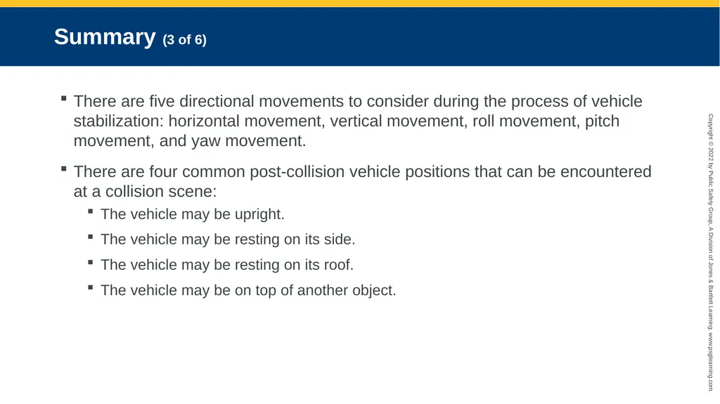 Vehicle Stabilization CHAPTER 8 Knowledge - slide 52 of 55