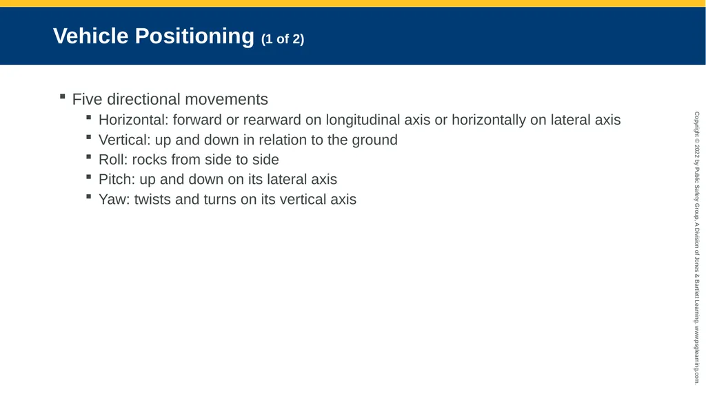Vehicle Stabilization CHAPTER 8 Knowledge - slide 16 of 55