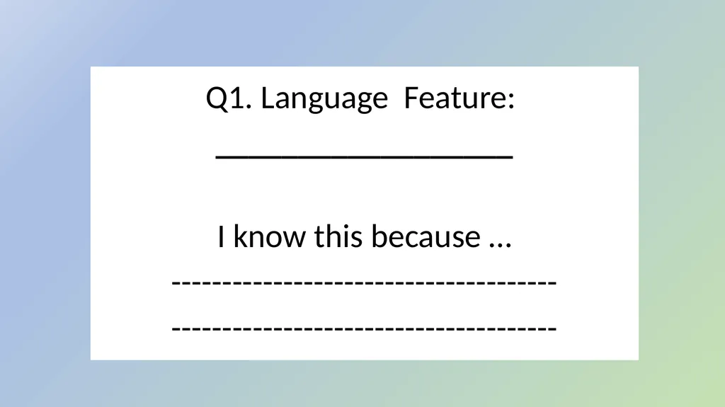 GCSE, and L1-2 Functional English Identifying - slide 8 of 27