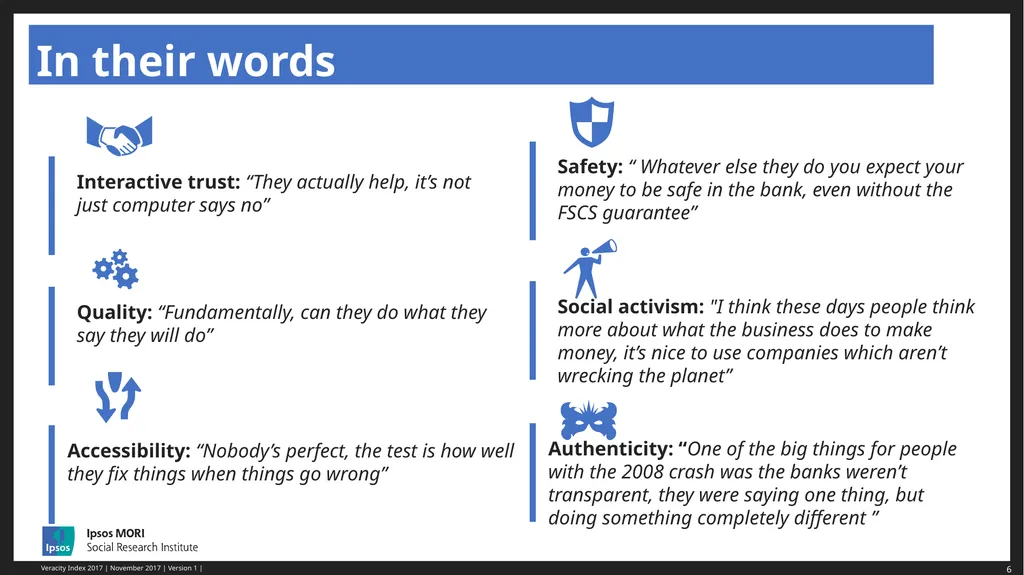 Ben Page, Chief Executive, Ipsos MORI Public Trust - slide 6 of 17