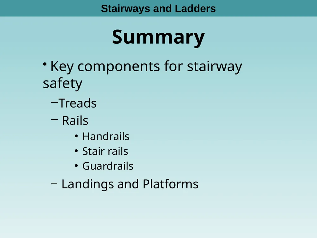 1 1926 Construction Stairways and Ladders - slide 32 of 39