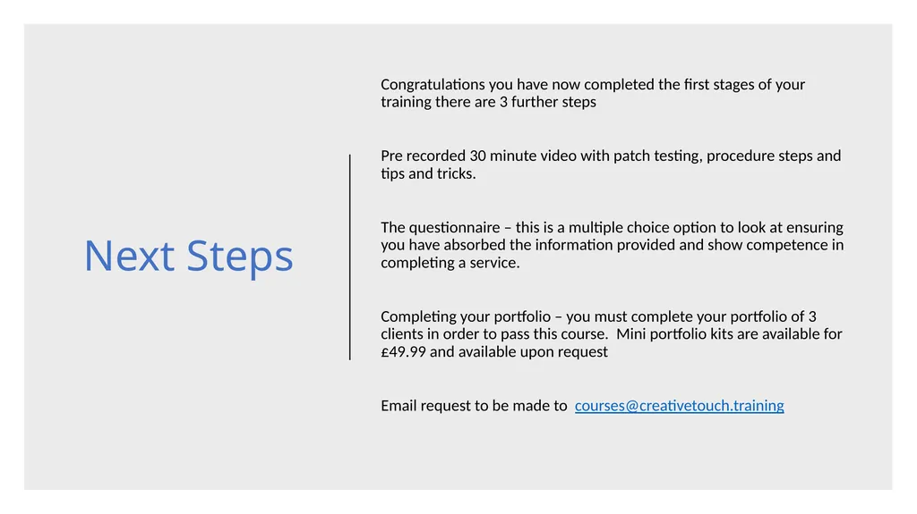 Lash Lift & Tint Training Manual Introduction - slide 29 of 32