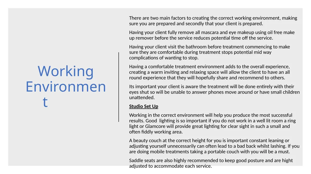 Lash Lift & Tint Training Manual Introduction - slide 11 of 32