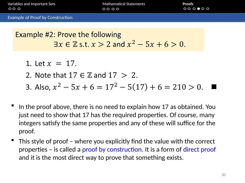 Aaron Tan Lecture 1: Speaking Mathematically - slide 30 of 54