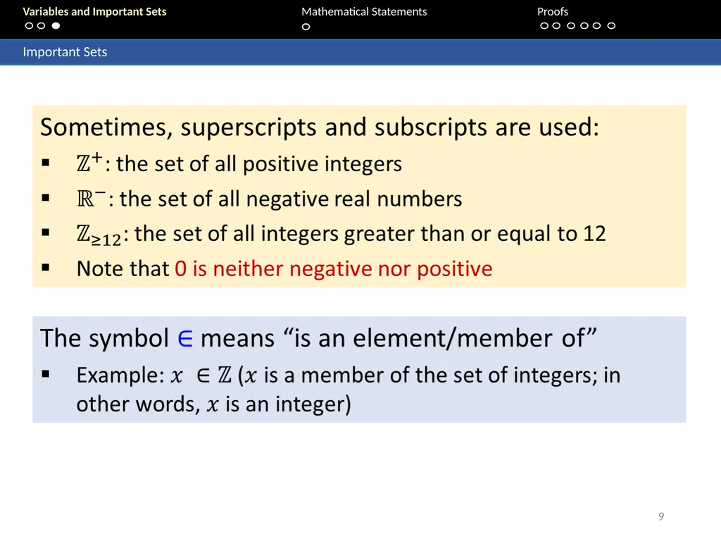 Aaron Tan Lecture 1: Speaking Mathematically - slide 9 of 54