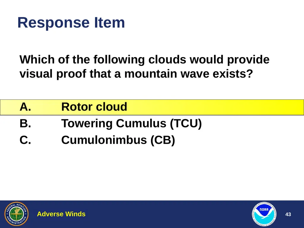 Aviation Weather Training Adverse Winds Jim Vasilj - slide 43 of 60