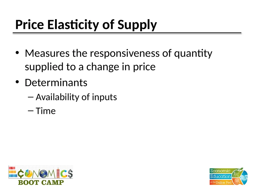 Session 4 Supply and Demand Disclaimer: The views - slide 23 of 24