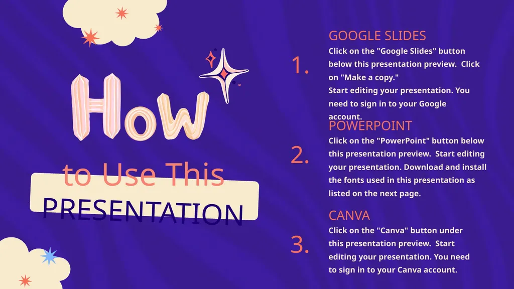 Lettering DESIGN to Use This PRESENTATION Click on - slide 2 of 25