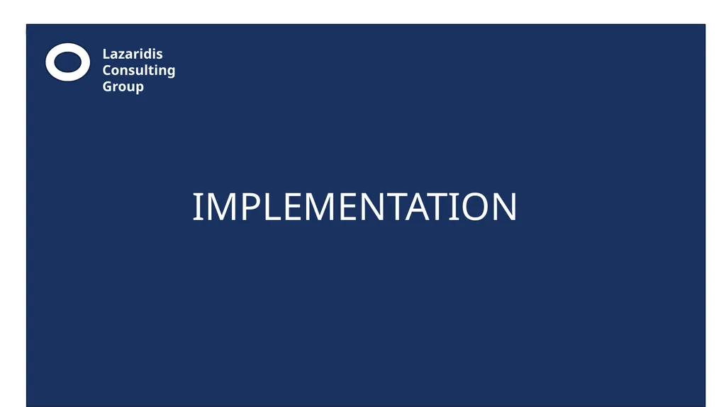 Lazaridis Consulting Group The Future of Business - slide 19 of 37