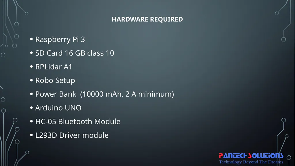 SLAM Robot using ros & lidar with raspberry pi, - slide 13 of 17