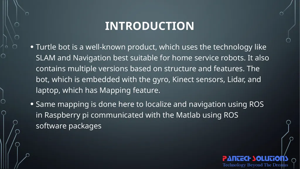 SLAM Robot using ros & lidar with raspberry pi, - slide 2 of 17