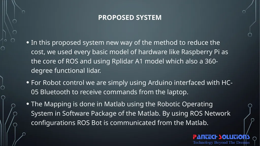 SLAM Robot using ros & lidar with raspberry pi, - slide 8 of 17