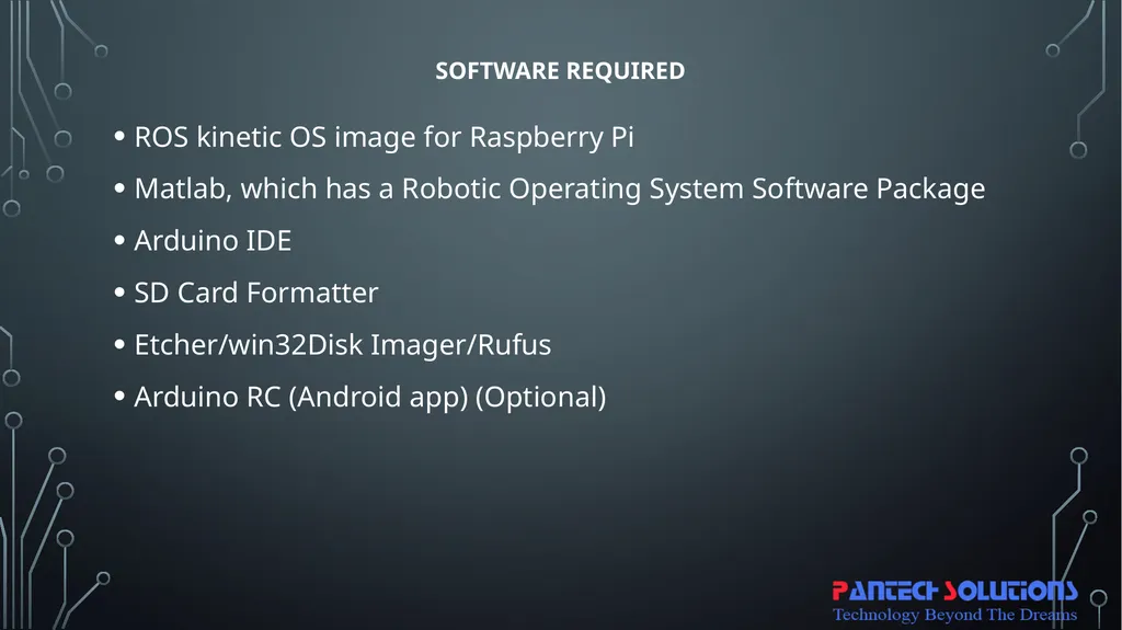 SLAM Robot using ros & lidar with raspberry pi, - slide 14 of 17
