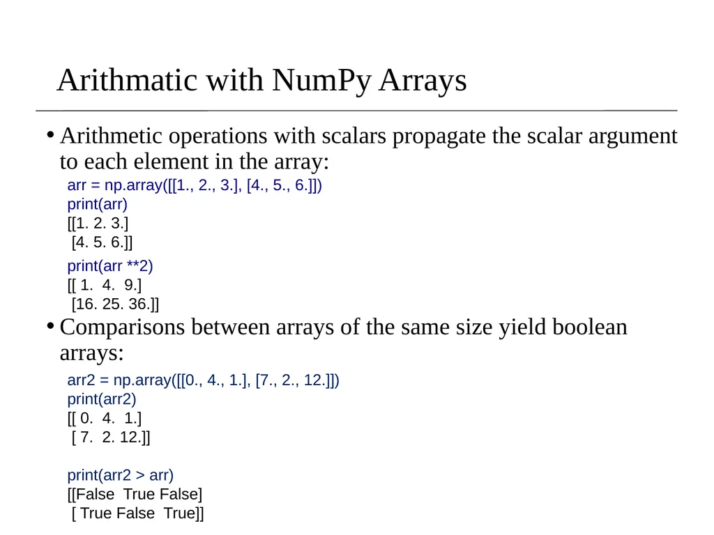 Lecture 2- NumPy I 1 Dr. Sampath Jayarathna Old - slide 8 of 12