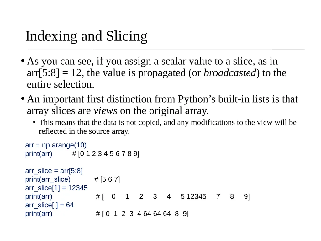 Lecture 2- NumPy I 1 Dr. Sampath Jayarathna Old - slide 10 of 12