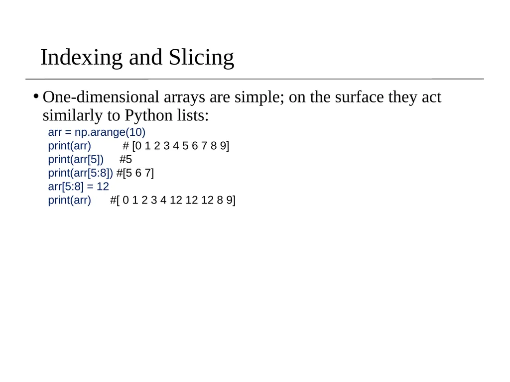 Lecture 2- NumPy I 1 Dr. Sampath Jayarathna Old - slide 9 of 12