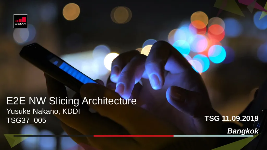 E2E NW Slicing Architecture Yusuke Nakano, KDDI - slide 1 of 13