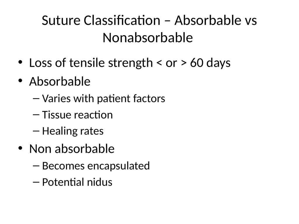 Advanced Suturing for RVNs Zamantha Marshall - slide 8 of 27