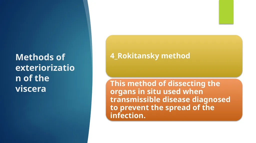 Post mortem methods Postmortem method Learning out - slide 21 of 29