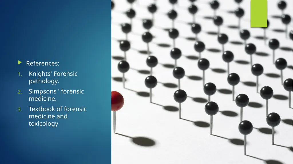 Post mortem methods Postmortem method Learning out - slide 28 of 29