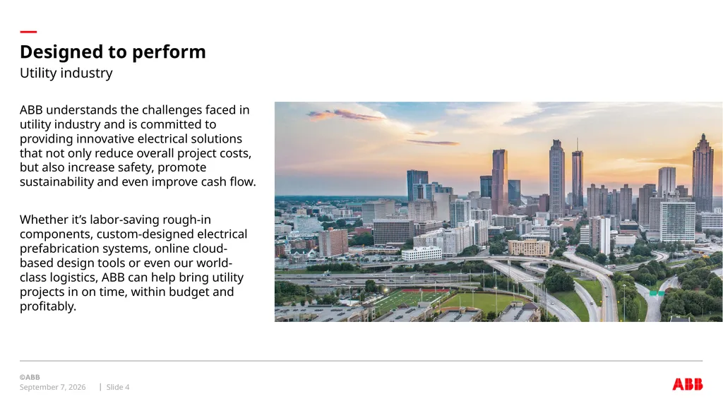Industry brochure Utility Industry Installation - slide 4 of 20