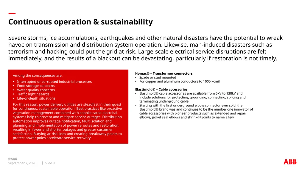Industry brochure Utility Industry Installation - slide 9 of 20