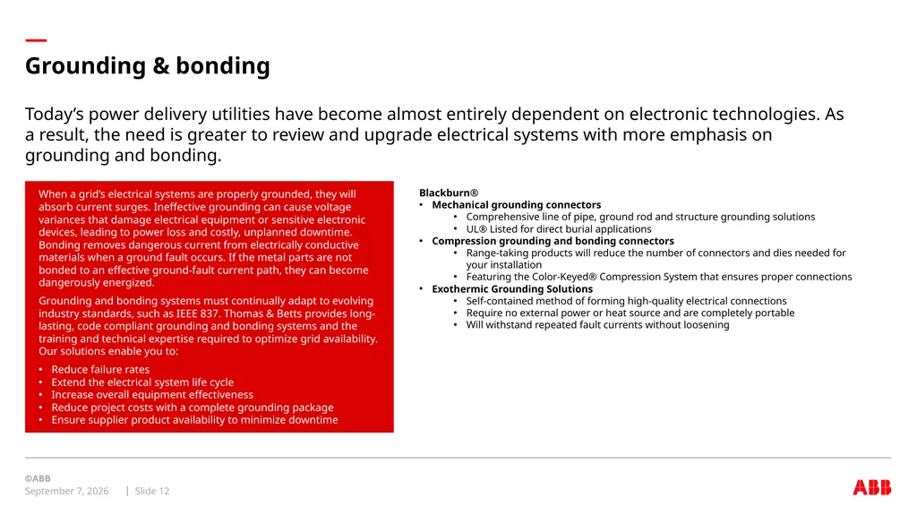 Industry brochure Utility Industry Installation - slide 12 of 20