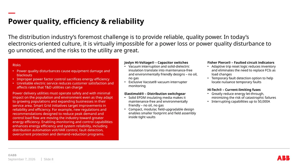Industry brochure Utility Industry Installation - slide 8 of 20